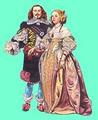 1660 г. Датский дворянин и его супруга